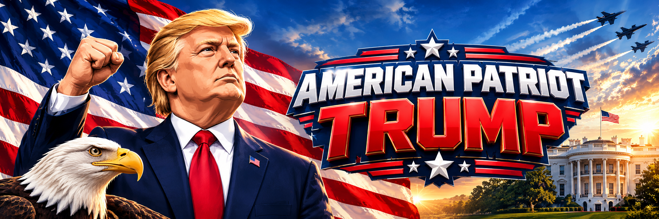 American Patriot Small Ball banner